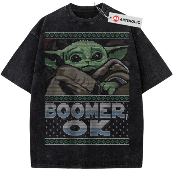 Yoda Shirt, Star Wars Shirt, Christmas Shirt, Movie Shirt, Vintage T-Shirt