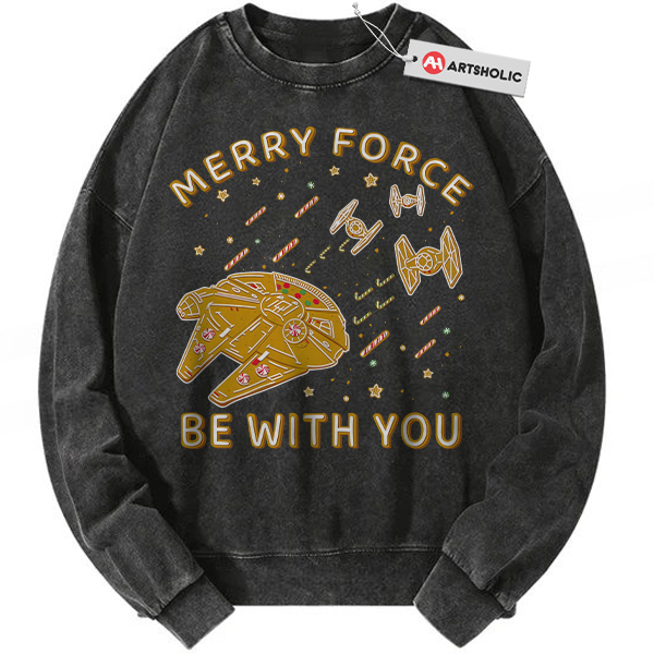 Star Wars Sweatshirt, Christmas Sweatshirt, Movie Sweatshirt, Vintage Sweatshirt