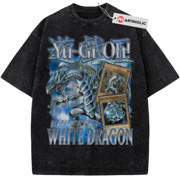 Blue-Eyes White Dragon Shirt, Anime Shirt, Vintage T-Shirt