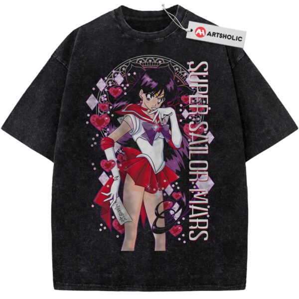 Rei Hino Shirt, Sailor Mars Shirt, Sailor Moon Shirt, Anime Shirt, Vintage Tee