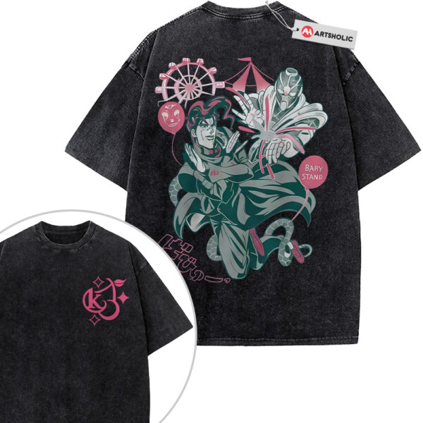 Noriaki Kakyoin Shirt, JoJo's Bizarre Adventure Shirt, Anime Shirt, Vintage T-Shirt 2-Sided