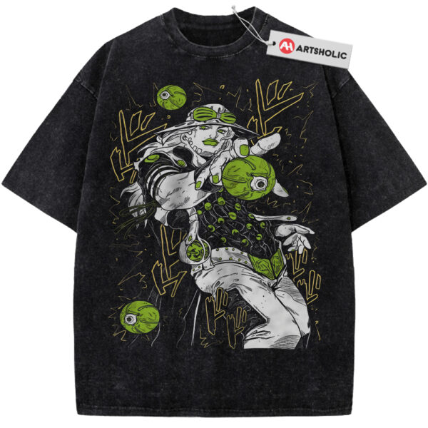 Gyro Zeppeli Shirt, JoJo's Bizarre Adventure Shirt, Anime Shirt, Vintage Tee