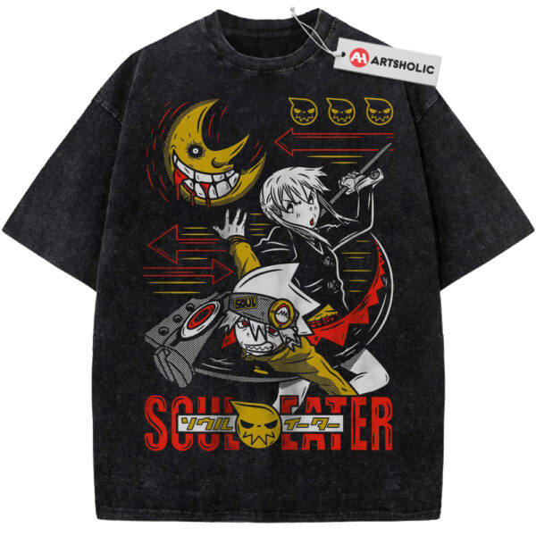 Maka Albarn and Soul Evans Shirt, Soul Eater Shirt, Anime Shirt, Vintage Tee