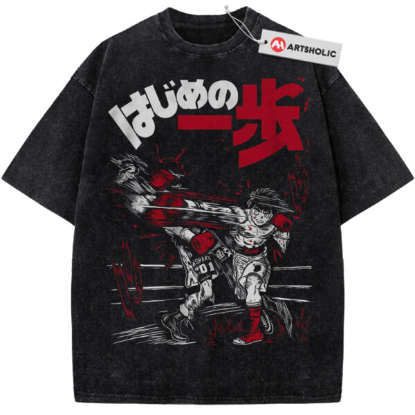 Ippo Makunouchi Shirt, Hajime no Ippo Shirt, Anime Shirt, Vintage T-Shirt