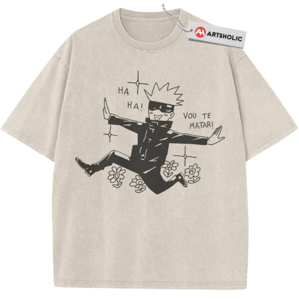 Satoru Gojo Shirt, Jujutsu Kaisen Shirt, Anime Shirt, Vintage Tee