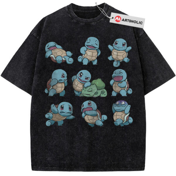 Squirtle and Bulbasaur Shirt, Pokemon Shirt, PKM Shirt, Anime Shirt, Vintage Tee