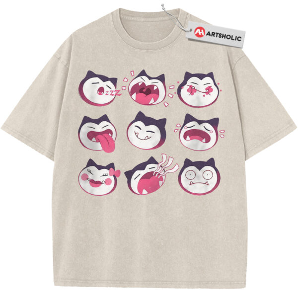 Snorlax Shirt, Pokemon Shirt, PKM Shirt, Anime Shirt, Vintage T-Shirt