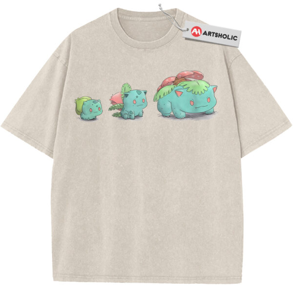 Bulbasaur Shirt, Ivysaur Shirt, Venusaur Shirt, Pokemon Shirt, PKM Shirt, Anime Shirt, Vintage T-Shirt