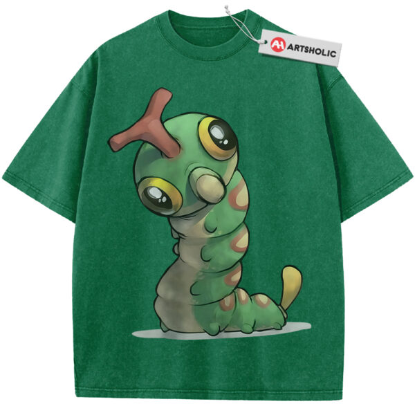 Caterpie Shirt, Pokemon Shirt, PKM Shirt, Anime Shirt, Vintage Tee