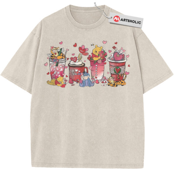 Winnie-the-Pooh Shirt, Valentine's Day Shirt, Animated Shirt, Vintage Tee