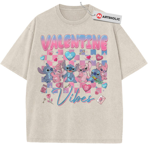 Lilo and Stitch Shirt, Valentine's Day Shirt, Animated Shirt, Vintage T-Shirt