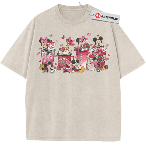 Mickey Mouse Shirt, Valentine's Day Shirt, Animated Shirt, Vintage T-Shirt