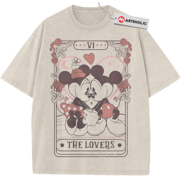 Minnie and Mickey Mouse Shirt, Valentine's Day Shirt, Animated Shirt, Vintage T-Shirt