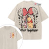 Winnie-the-Pooh Shirt, Valentine's Day Shirt, Animated Shirt, Vintage T-Shirt 2-Sided