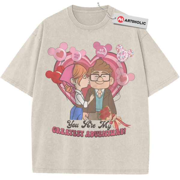 Carl and Ellie Shirt, UP Shirt, Valentine's Day Shirt, Animated Shirt, Vintage T-Shirt