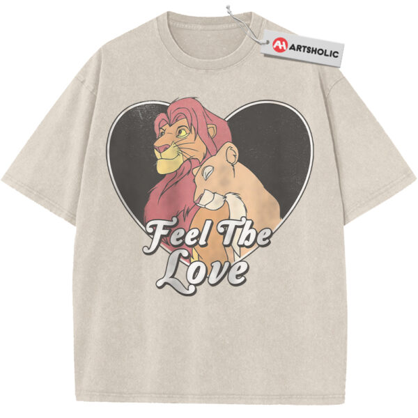 The Lion King Shirt, Valentine's Day Shirt, Animated Shirt, Vintage T-Shirt