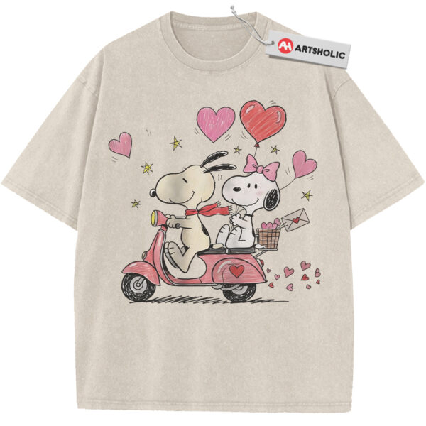 Snoopy Shirt, Peanuts Shirt, Valentine's Day Shirt, Animated Shirt, Vintage T-Shirt