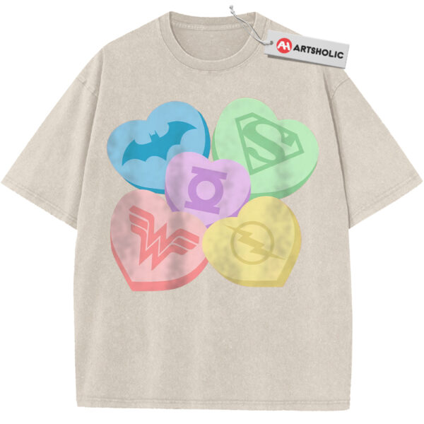 Superman Shirt, Wonder Woman Shirt, The Flash Shirt, Batman Shirt, Green Lantern Shirt, Valentine's Day Shirt, Comic Shirt, Vintage Tee