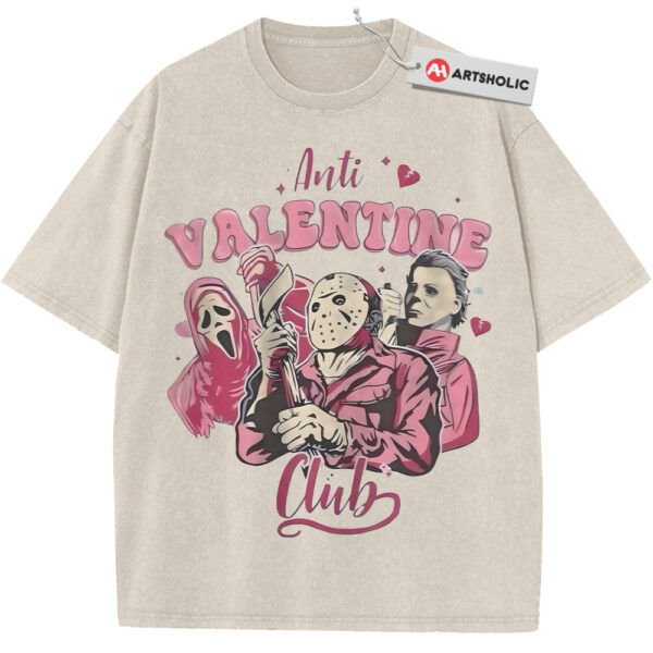 Ghostface Shirt, Michael Myers Shirt, Jason Voorhees Shirt, Horror Shirt, Valentine's Day Shirt, Vintage T-Shirt