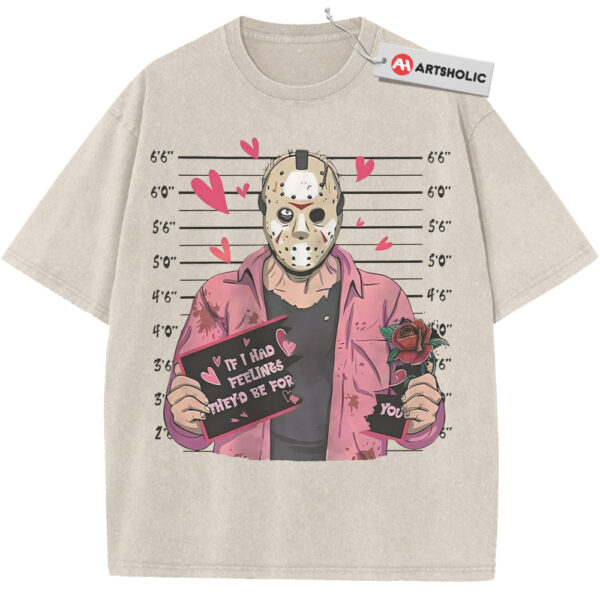 Jason Voorhees Shirt, Friday the 13th Shirt, Valentine's Day Shirt, Horror Shirt, Vintage T-Shirt