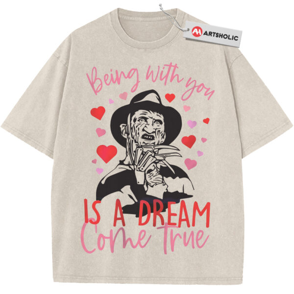 Freddy Krueger Shirt, A Nightmare on Elm Street Shirt, Horror Movie Shirt, Valentine's Day Shirt, Vintage T-Shirt