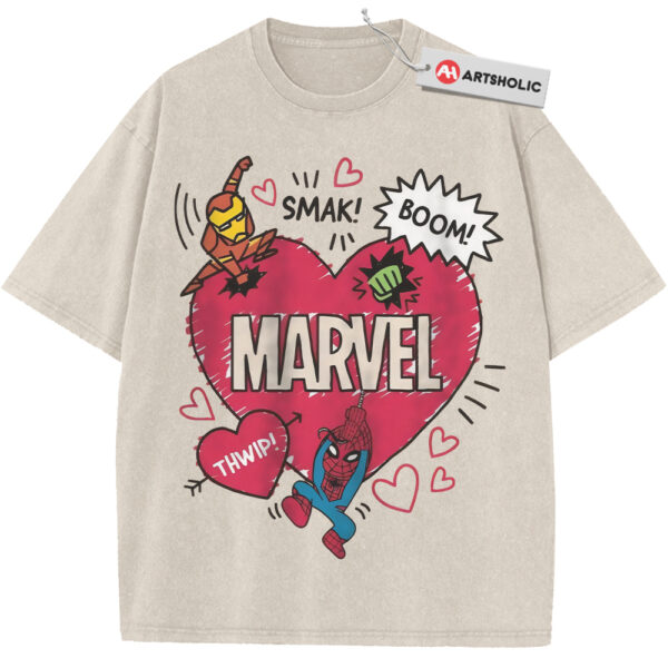 Spider-Man Shirt, Marvel Comics Shirt, Valentine's Day Shirt, Vintage T-Shirt