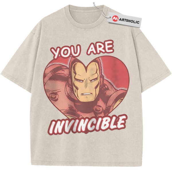 Iron Man Shirt, Valentine's Day Shirt, Marvel Comics Shirt, Vintage Tee