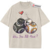 BB-8 and BB-9E Shirt, Star Wars Shirt, Valentine's Day Shirt, Movie Shirt, Vintage Tee