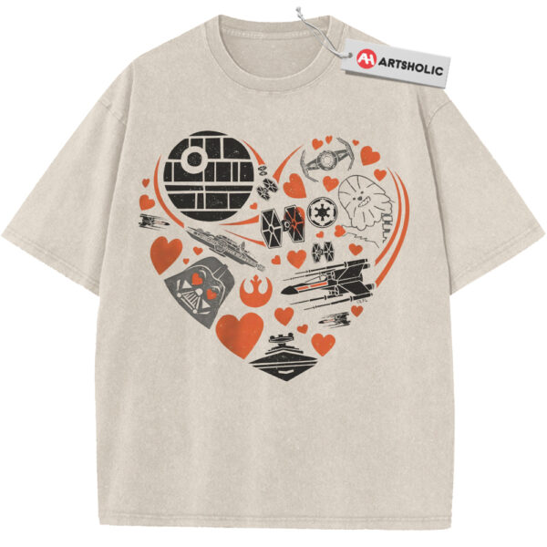 Star Wars Shirt, Valentine's Day Shirt, Movie Shirt, Vintage Tee