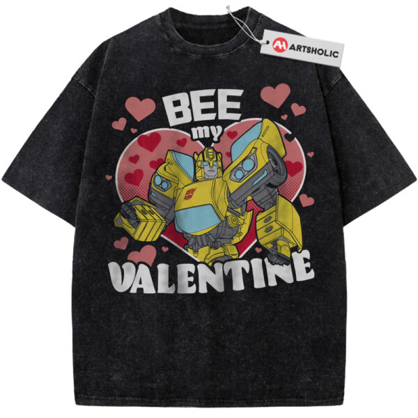 Bumblebee Shirt, Transformers Shirt, Valentine's Day Shirt, Movie Shirt, Vintage Tee