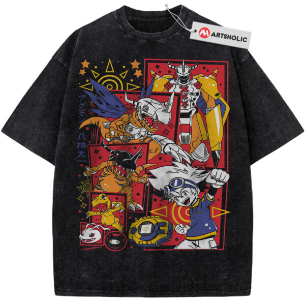 Agumon Shirt, Greymon Shirt, MetalGreymon Shirt, Digimon Shirt, Anime Shirt, Vintage T-Shirt