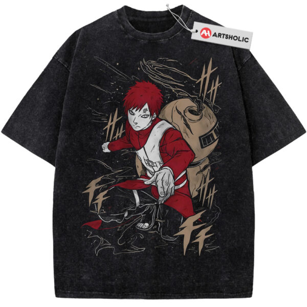 Gaara Shirt, Naruto Shirt, Anime Shirt, Vintage Tee