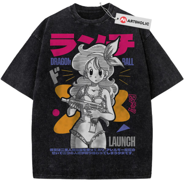 Launch Shirt, Dragon Ball Shirt, Anime Shirt, Vintage T-Shirt