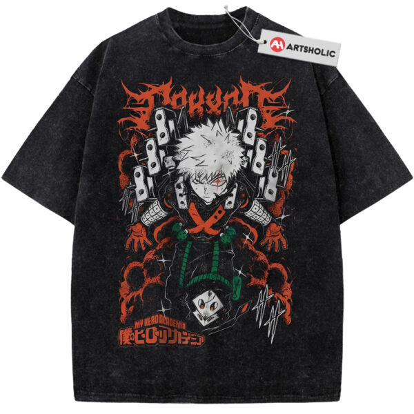 Katsuki Bakugo Shirt, MHA Shirt, Anime Shirt, Vintage T-Shirt
