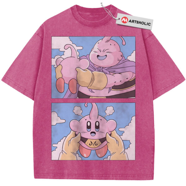 Majin Buu and Kirby Shirt, Dragon Ball Shirt, Anime Shirt, Vintage T-Shirt