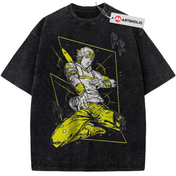 Johnny Joestar Shirt, JoJo's Bizarre Adventure Shirt, Anime Shirt, Vintage Tee