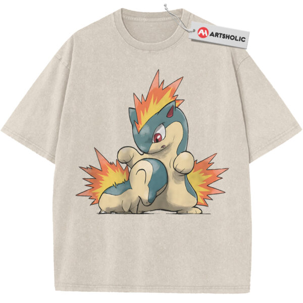 Cyndaquil Shirt, Typhlosion Shirt, Pokemon Shirt, PKM Shirt, Anime Shirt, Vintage T-Shirt