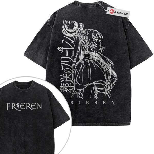 Frieren: Beyond Journey's End Shirt, Anime Shirt, Vintage Tee 2-Sided