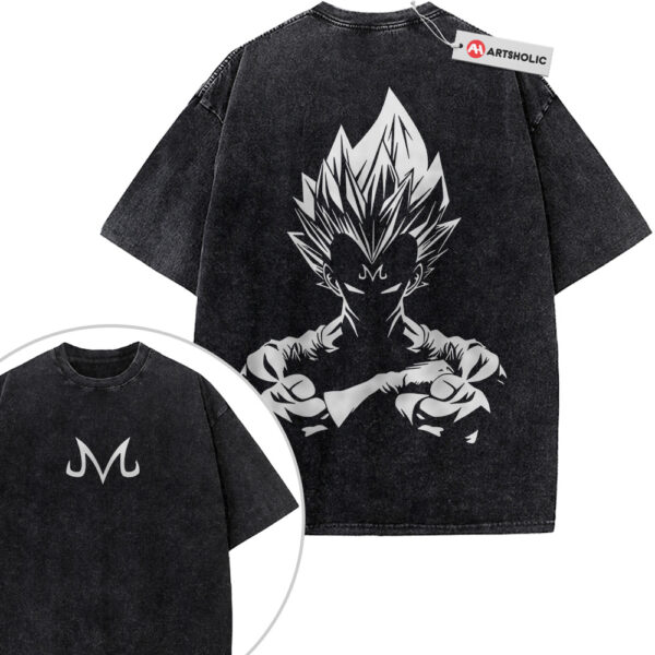 Vegeta Shirt, Dragon Ball Shirt, Anime Shirt, Vintage Tee 2-Sided