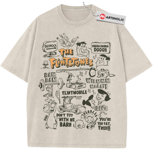The Flintstones Shirt, Animated Shirt, Vintage T-Shirt