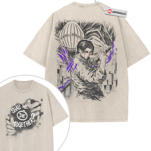 Yuta Okkotsu Shirt, Jujutsu Kaisen Shirt, Anime Shirt, Vintage T-Shirt 2-Sided