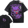 Gengar Haunter and Gatsly Shirt, Pokemon Shirt, Anime Shirt, Vintage Tee 2-Sided