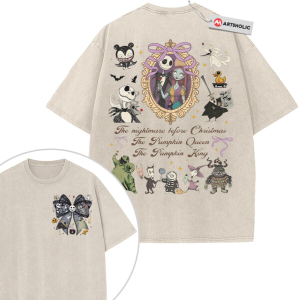 The Nightmare Before Christmas Shirt, Animated Shirt, Vintage T-Shirt 2-Sided