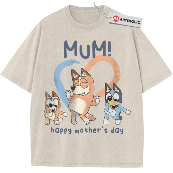 Bluey Shirt, Mother's Day Shirt, Animated Shirt, Vintage T-Shirt