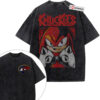 Knuckles the Echidna Shirt, Sonic the Hedgehog Shirt, Game Shirt, Vintage Tee 2-Sided