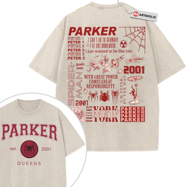 Spider Man Shirt, Marvel Comics Shirt, Vintage T-Shirt 2-Sided